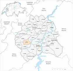 Kaart van de gemeente