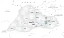 Kaart van de gemeente