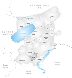 Kaart van de gemeente