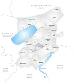 Kaart van de gemeente