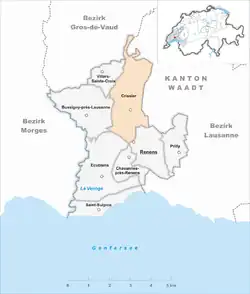 Kaart van de gemeente