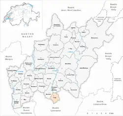 Kaart van de gemeente