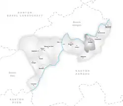 Kaart van de gemeente