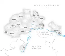 Kaart van de gemeente