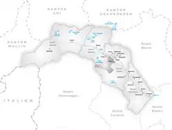 Kaart van de gemeente