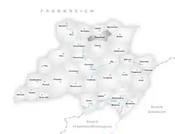 Kaart van de gemeente