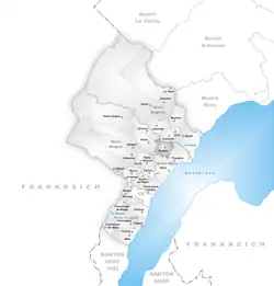 Kaart van de gemeente