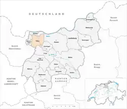 Kaart van de gemeente