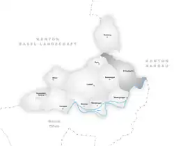 Kaart van de gemeente