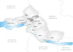 Kaart van de gemeente