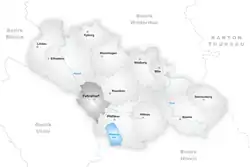 Kaart van de gemeente