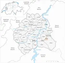 Kaart van de gemeente