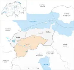 Kaart van de gemeente