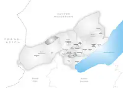 Kaart van de gemeente