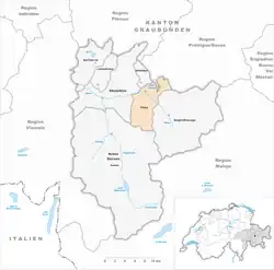 Kaart van de gemeente