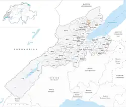 Kaart van de gemeente