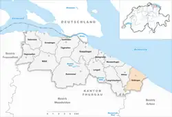 Kaart van de gemeente