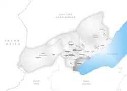 Kaart van de gemeente