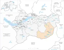 Kaart van de gemeente