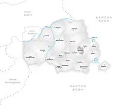 Kaart van de gemeente