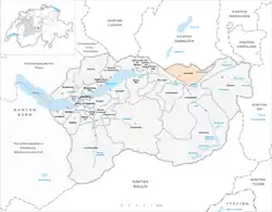 Kaart van de gemeente