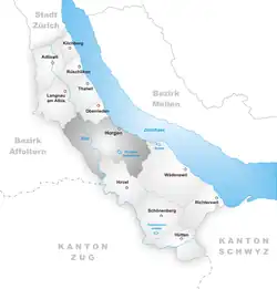 Kaart van de gemeente