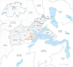 Kaart van de gemeente