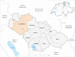 Kaart van de gemeente