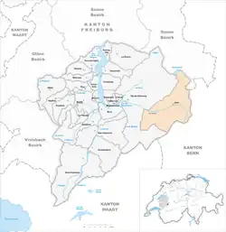 Kaart van de gemeente