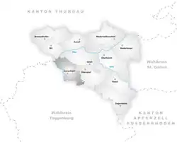 Kaart van de gemeente