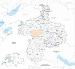 Kaart van de gemeente