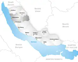 Kaart van de gemeente