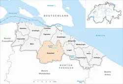 Kaart van de gemeente