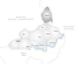 Kaart van de gemeente