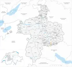 Kaart van de gemeente