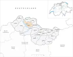 Kaart van de gemeente