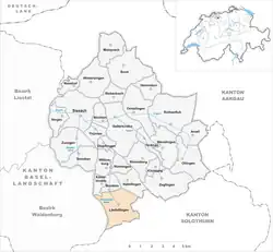 Kaart van de gemeente