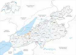 Kaart van de gemeente