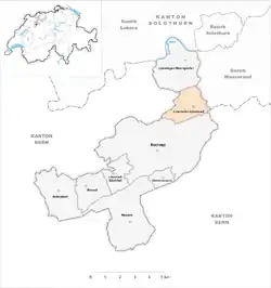 Kaart van de gemeente