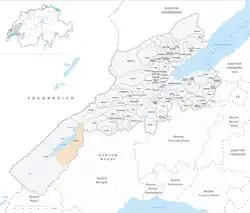 Kaart van de gemeente