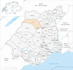 Kaart van de gemeente