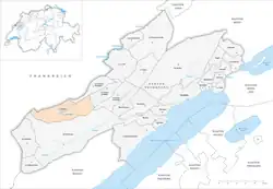 Kaart van de gemeente