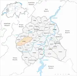 Kaart van de gemeente