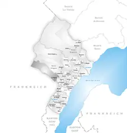 Kaart van de gemeente