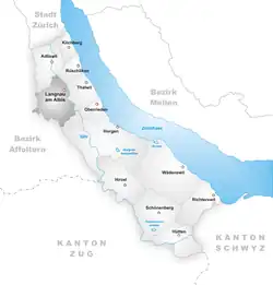 Kaart van de gemeente