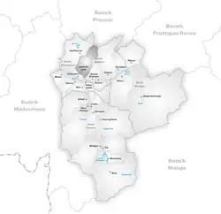 Kaart van de gemeente