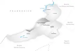 Kaart van de gemeente