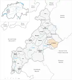 Kaart van de gemeente