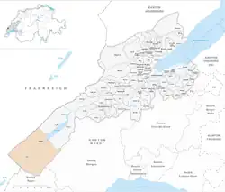 Kaart van de gemeente