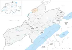 Kaart van de gemeente